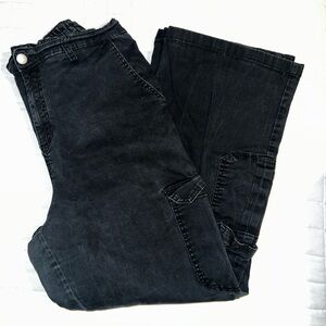 Forever 21 Black Cargos